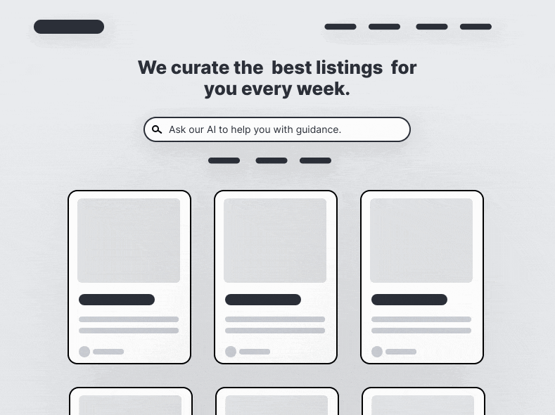 Generic marketplace interface demonstration